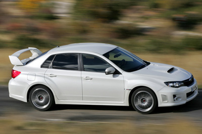 Subaru WRX STI. Modelo 2011.